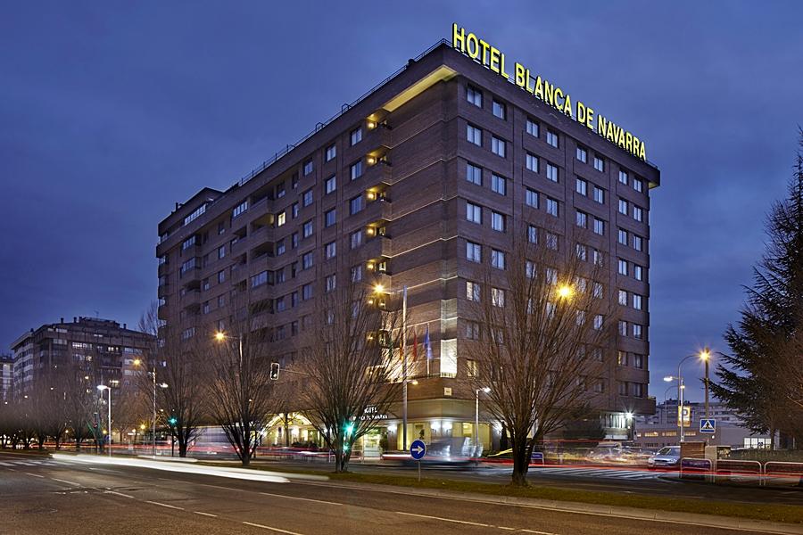 Hotel Blanca De Navarra Памплона Экстерьер фото
